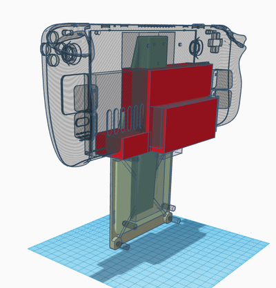 dampf deck vesa montieren by erickjones007 gaming zubehör 3d print model - Mito3D