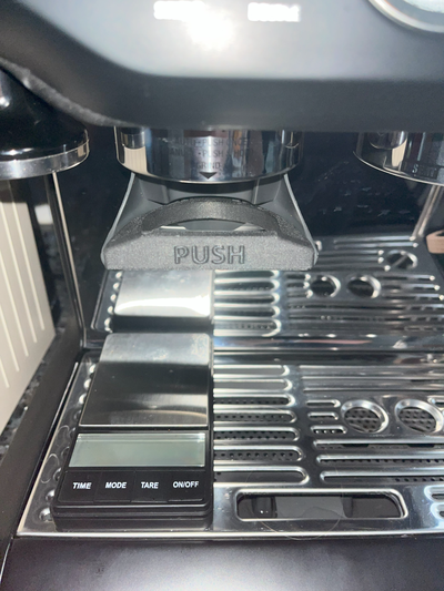 sage breville 54 mm grinder trigger funnel eg barista express by cars n coffee espresso baristaexpress bean 3d print model - Mito3D