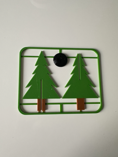 christmas tree - card by logan b christmastree 3d print model - Mito3D