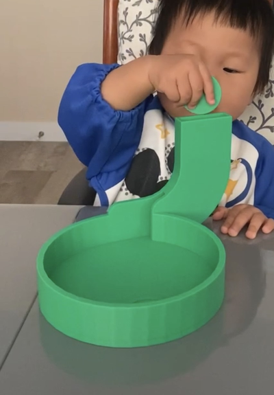 bebek madeni para by nokiri oyuncak yürümeye başlayan çocuk öğrenme eğitici oyuncaklar parmak eğlence eğitim doyurucu kıpır 3d print model - Mito3D