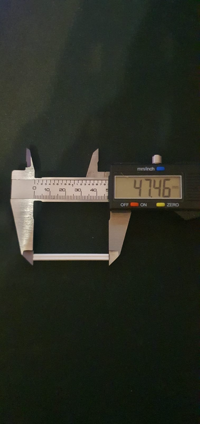 lego achse 47 50mm 6 bolzen by biwak backstein 3d print model - Mito3D