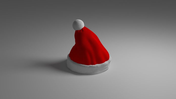 santa hat mmu by drodfro christmas mmu2s mmu2 xmas 3d print model - Mito3D
