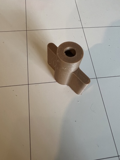 simples banheiro papel pin suporte by prometeu higiênico 3d print model - Mito3D