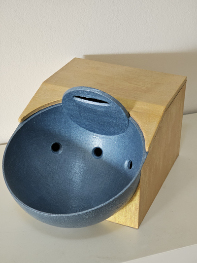 l'eau fontaine électrique pompe by tir chanceux animal compagnie chat chien 3d print model - Mito3D