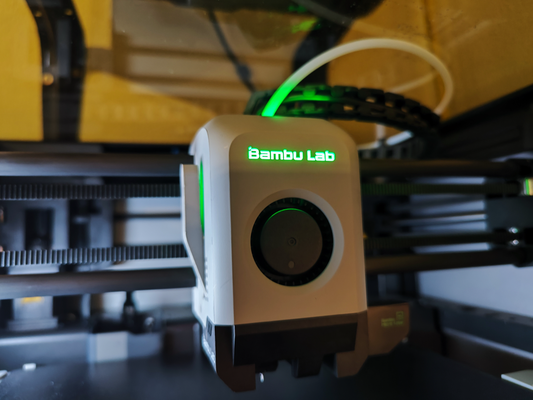 bambu laboratuar alet kafası renk led logo eklemek hotend yeniden karıştırılmış by julienk0 bambulab amblem 3d print model - Mito3D