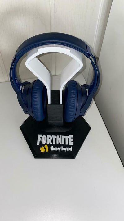 fortnite headset stand by smart3d gabriel gomes headsets headsetstand razer steelseries xbox ps5 playstation 3d print model - Mito3D