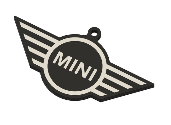 schlüsselbund mini cooper by ex dmnk 3d print model - Mito3D