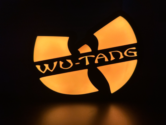 wu tang clan led box by mikecosia logo 3d print model - Mito3D
