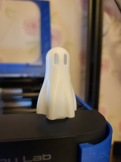 fantôme tête bulle p1p p1s by ollemark halloween 2023 bobblehead 3d print model - Mito3D