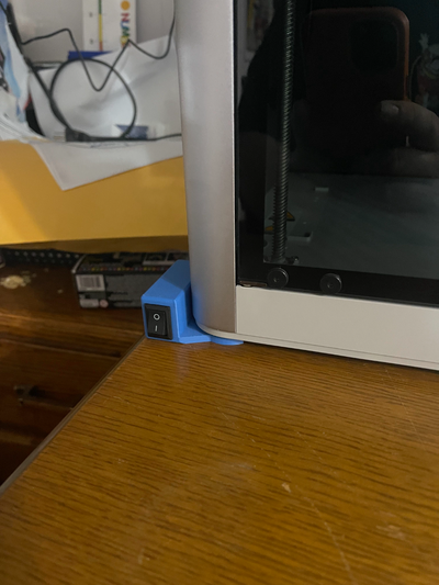 cambiar interruptor alojamiento x1 carbón by sé bentobox accesorios 3d print model - Mito3D