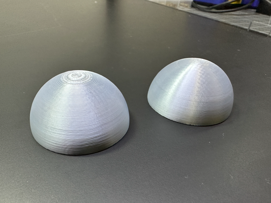 variável camada altura cúpulas by 3d impressão esfera cúpula 3d print model - Mito3D