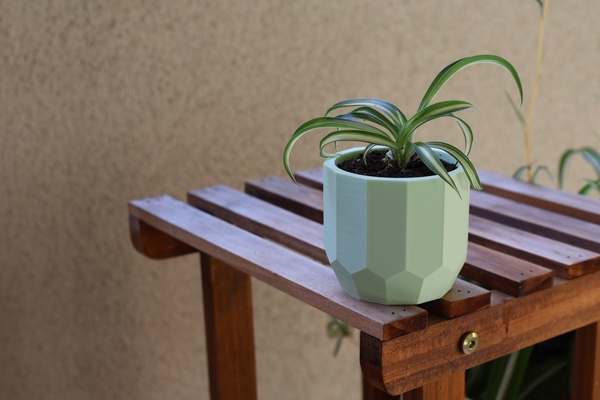 elegante plantador by pensandoalaud maceta suculento plantas escritorio jardineras cactus suculentas interior indocerplantador planta suculenta jardinera 3d print model - Mito3D