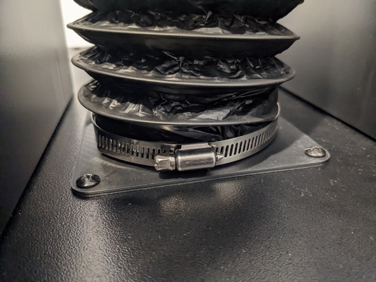duct flange by thinkingalaud enclosure fanduct 3d print model - Mito3D