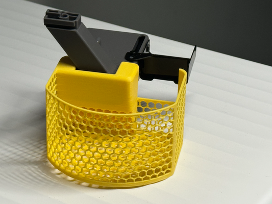 bambu a1 purge poop basket mini mesh by jayburd chute 3d print model - Mito3D