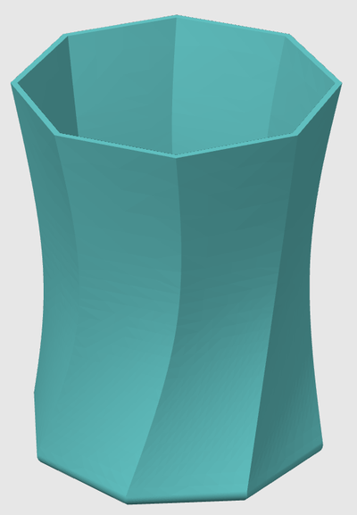 stationär halter unterstützung by vin11 stift bleistift container veranstalter vase spiral pflanze pflanzer fernbedienung steuerung remotecontainer wachsmalstift 3d print model - Mito3D