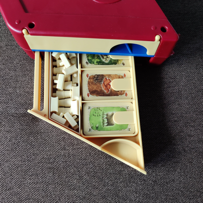 catan viaje versión organizador by madplastic3d tablero juego juegos maleta 3d print model - Mito3D