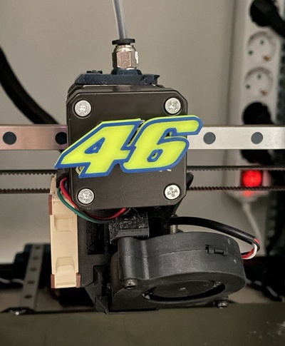 motor visualizers 46 by xuss46 thedoctor motogp valentinorossi vr46 motorvisualizer motorvisualizers 3d print model - Mito3D