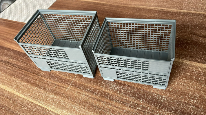 gitterbox mesh box 1 10 scale by mk designs rc truck cars building miniature 3d print model - Mito3D