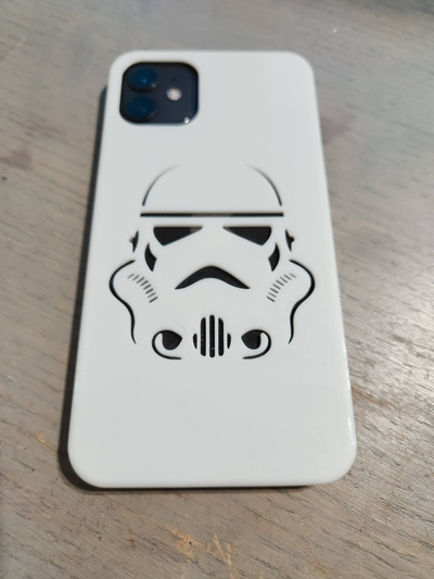 iphone 11 stormtrooper caso bainha by projetoskydroid iphone11 3d print model - Mito3D