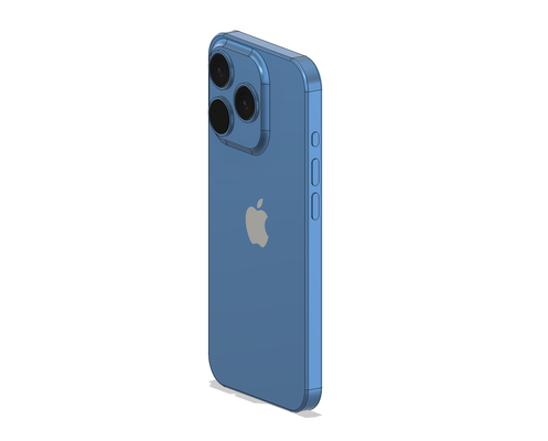 iphone 15 pro model - realistic by nico apple 3d print model - Mito3D