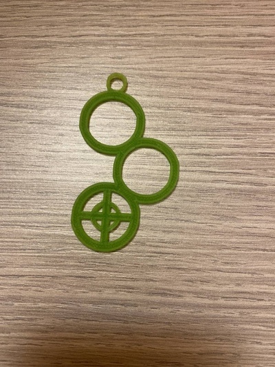 celtic ear ring - orecchini celtici by pficile earring jewelery 3d print model - Mito3D