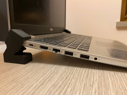 computador portátil ficar pé rizer by profissional pc risers levantador laptop 3d print model - Mito3D