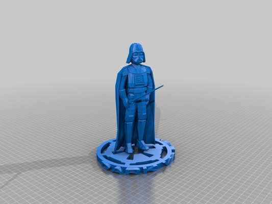 dark vador statue by botticellicelestin 3d print model - Mito3D