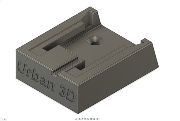 m18 wall battery holder by urban 3d milwaukee milwaukeem18 impact impactdriver tool 3d print model - Mito3D