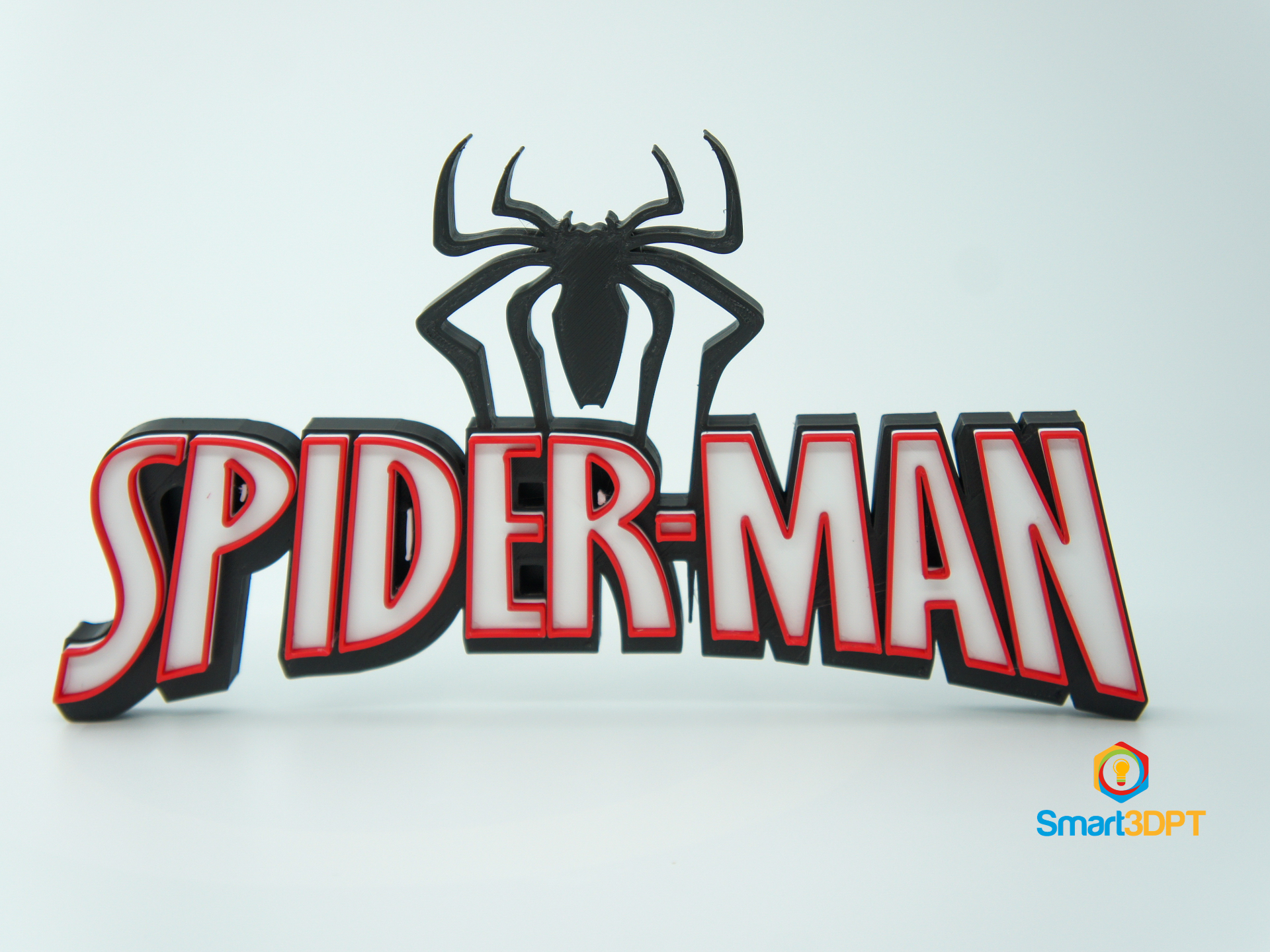 araña hombre firmar logo by smart3d gabriel gomes spider man ps5 estación juegos 3D print model - Mito3D