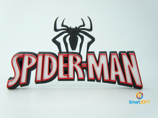 araña hombre firmar logo by smart3d gabriel gomes spider man ps5 estación juegos 3d print model - Mito3D