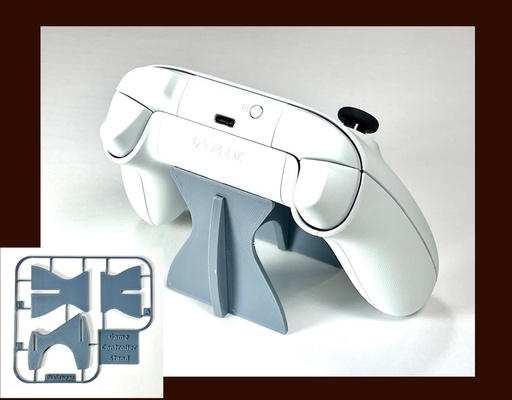 gioco controller in piedi kit carta by real3dprints xbox controllertand gamecontroller 3d print model - Mito3D