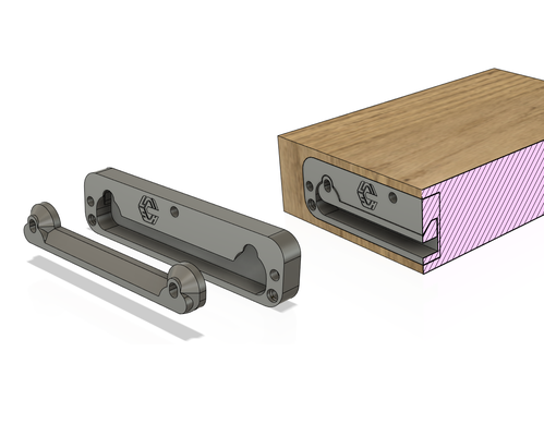 hidden shelf mounting bracket by laisch mount floating invisible mountingbracket hide floatingshelf 3d print model - Mito3D