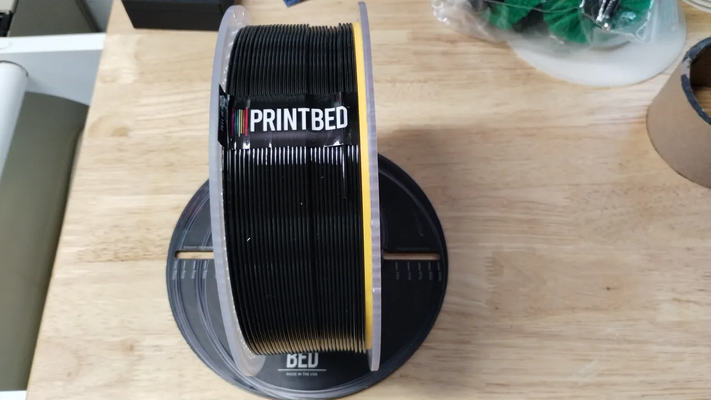 printbed to bambu reusable spool adapter by intrepid 3d prints conversion 3d print model - Mito3D