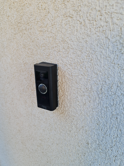 ring wired video t rklingel by 3dm 3d druck service doorbellcamera camerastand doorbell doorbellmount 3d print model - Mito3D