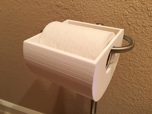 toilette papier protecteur chatons by donovan chats chose universelle 3d print model - Mito3D
