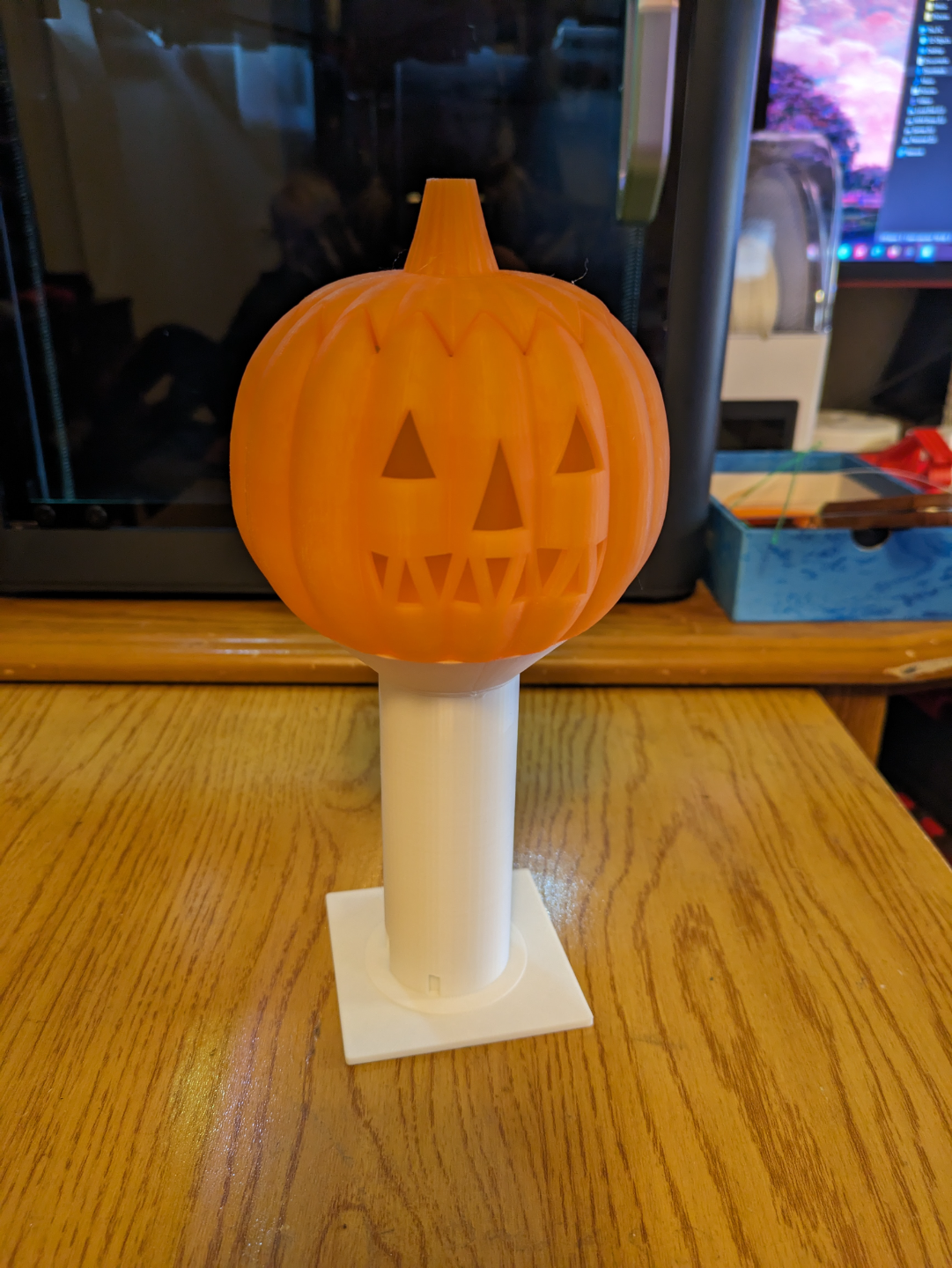 citrouille l'eau tour by plantes aquatiques ptt effrayant 2spooky4me d'halloween 3D print model - Mito3D