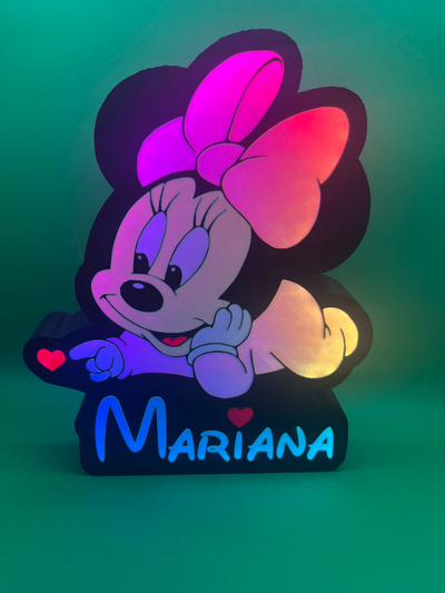 minnie led lampe luminaire luisa by fica 3d print model - Mito3D