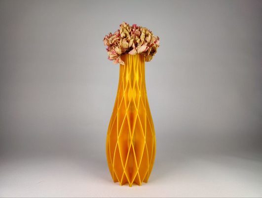 geometrisch vase by volumetrisch druckt modus spiralisiert spiralizedvasemode 3d print model - Mito3D
