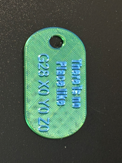 no place home by jav-3d gcode dogtag 3d print model - Mito3D