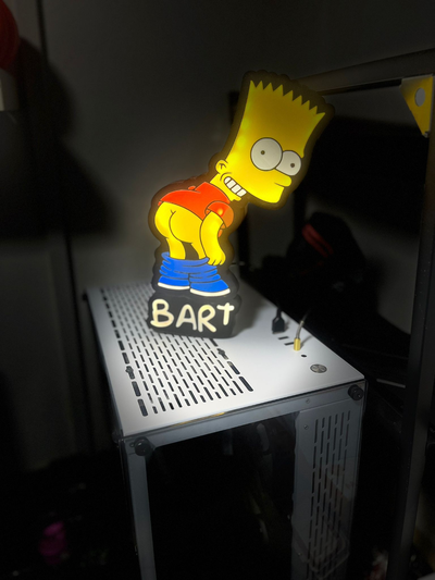 bart luminaire led lampe by fica 3d print model - Mito3D