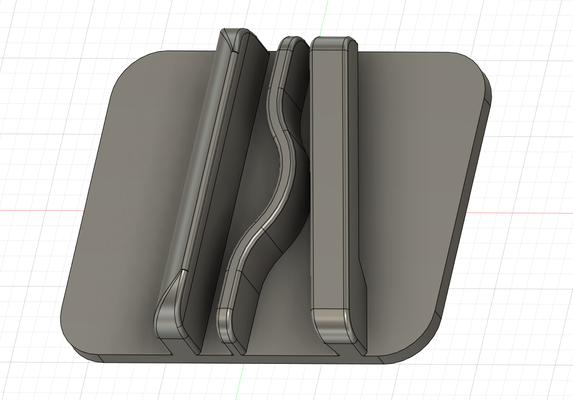 spring loaded filament clip rounded edges remixed by adam l filamentclip 3d print model - Mito3D