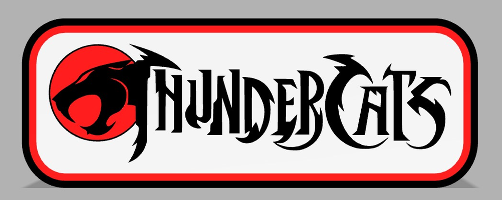 thundercats lightbox by geek3designs 80s cartoon liono led lamp light box 3d print model - Mito3D
