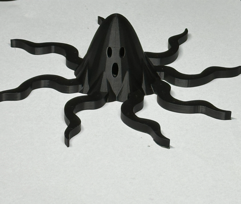 tea light ghost-opus halloween by monke m ghost haloween octopus candle tealight 3d print model - Mito3D