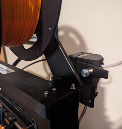 anycubic i3 mega extruder spool mount remixed by ken mills thingiverse 3d print model - Mito3D