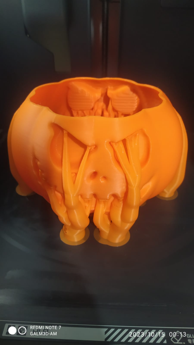 calabaza porta dulces para cadılar bayramı by galm3d contactogalm3d 3d print model - Mito3D