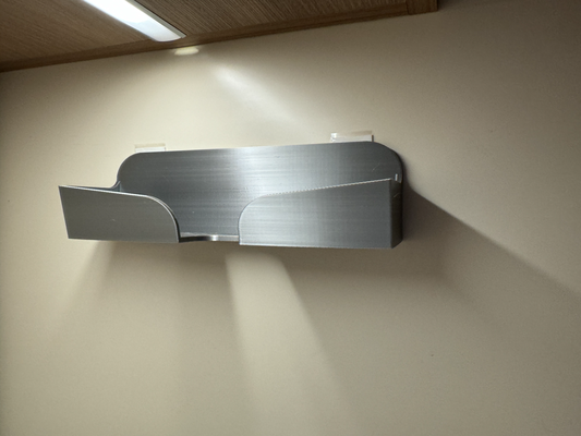soporte pared gafas by joerg recoger estante brilla 3d print model - Mito3D