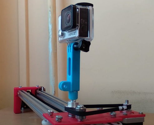 arduino basé glissière go pro caméra by tomasz ostrzeniewski 3d print model - Mito3D