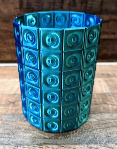 vaso 8 travesseiro modo by vazzeado decoração arte geométrico casa moderno vasemodo espiral 3d print model - Mito3D