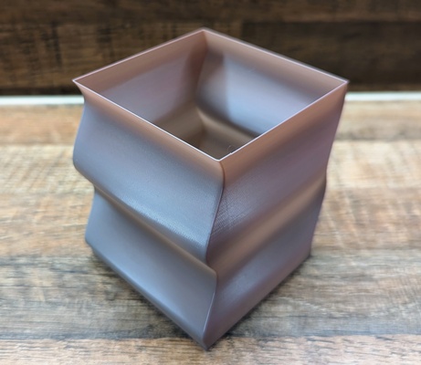 vaso 18 ondulato by vazzizzato decorazione arredamento design arte geometrico casa vasemode spiralvasemode 3d print model - Mito3D