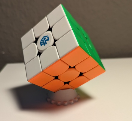 rubiks cube stand by vazzzed organizer rubikscube 3d print model - Mito3D